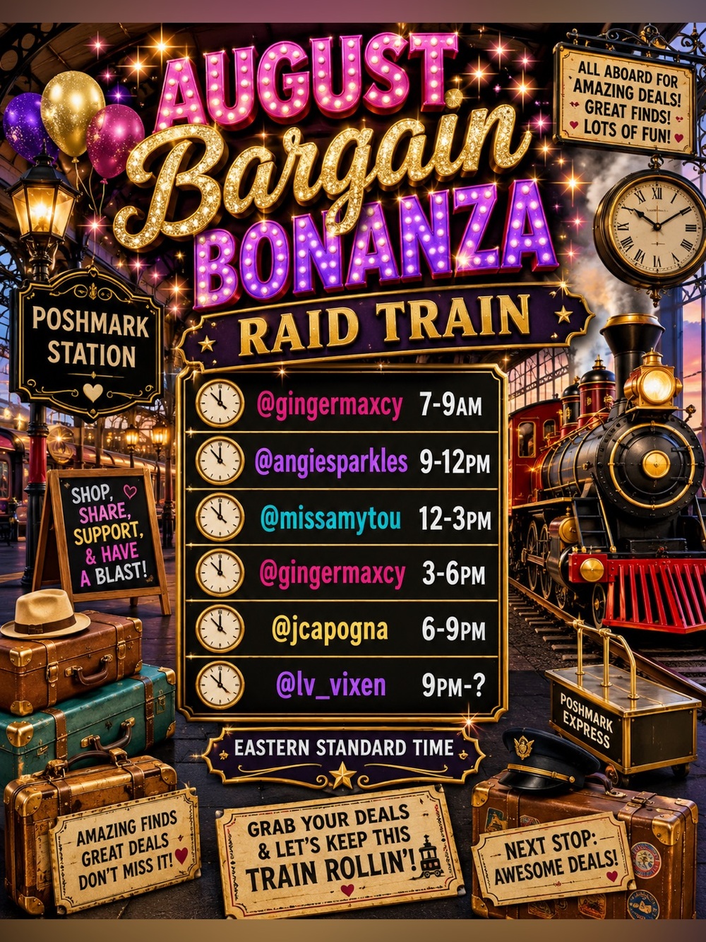 Live August Bargain bonanza raid train 🚂 - Picture 1 of 2